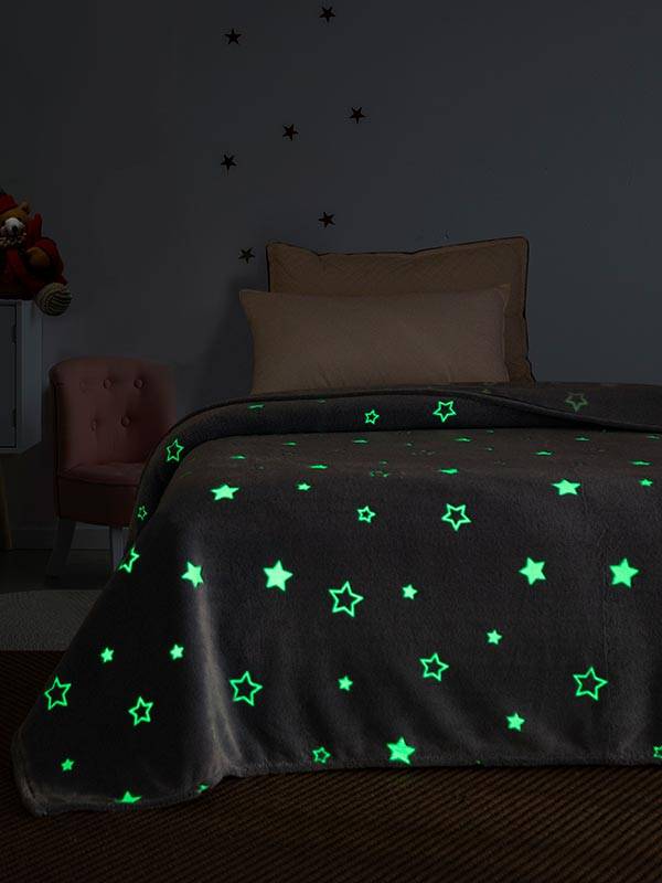 Κουβέρτα Φωσφοριζέ Μονή 02 Stars